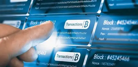 Bitcoin transaction trace visualization
